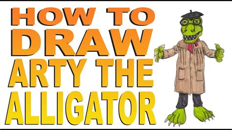 draw arty  alligator willys wonderland youtube
