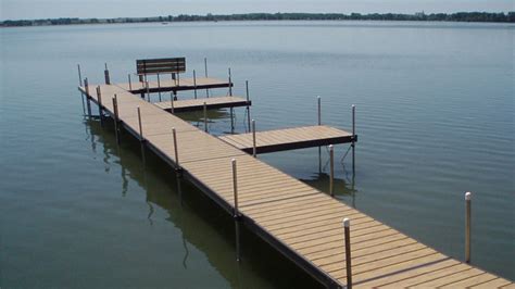 donaldson docks okoboji  spirit lake boat dock company