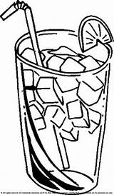 Drinks Iced Drink Beverage Minuman sketch template