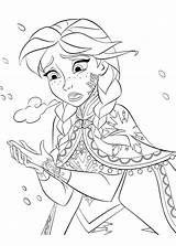 Coloring Disney Pages Frozen Anna Characters Cute Elza Color Kids Princess Colouring Printable Kawaii Walt Print Kolorowanki Figment Do Drawing sketch template