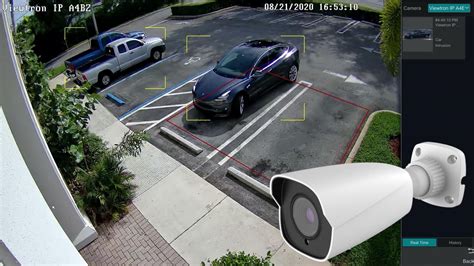 vehicle detection  ai security camera system