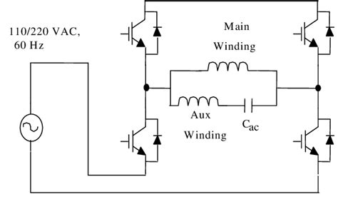 psc motor wiring diagram