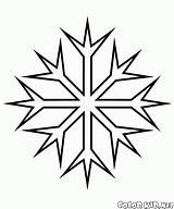 Flocon Neige Nieve Neve Copo Snowflakes Fiocco Colorear Floco Flocons Copos Colorkid Schneeflocken Schneeflocke Flocos Coloriages Malvorlagen Einfache Semplice Fiocchi sketch template
