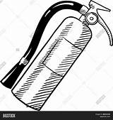 Extinguisher sketch template