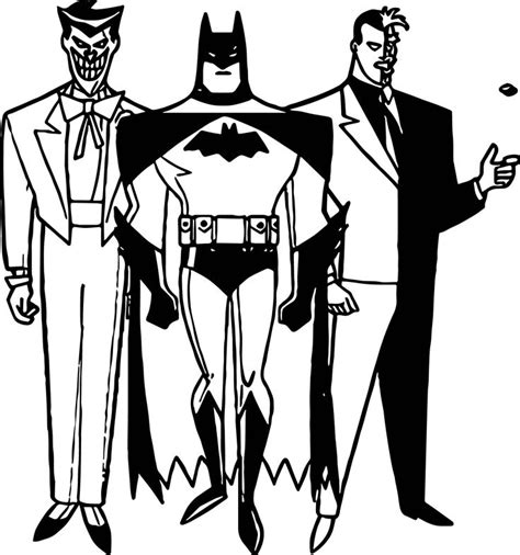 nice batman  bad mans coloring page coloring pages bad guy