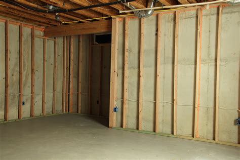 insulating  framing  basement framing basement walls framing
