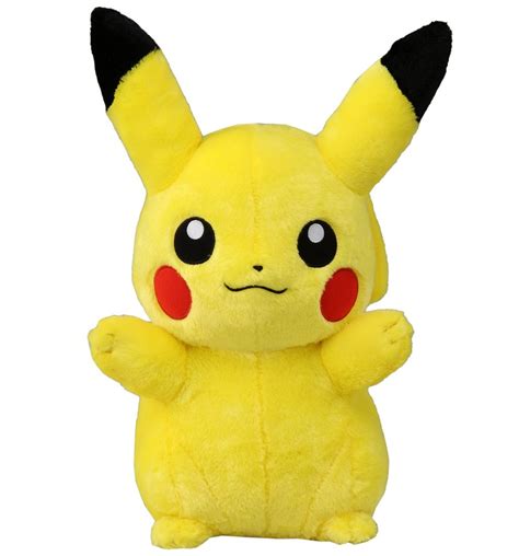 pokemon pikachu  scale plush toy ebay