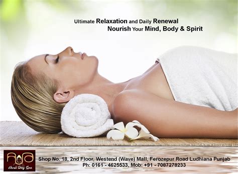 ultimate ‪ ‎relaxation‬ and daily renewal nourish your