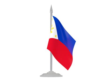 Philippine Flag Hanging In A Flag Pole Clipart 20 Free