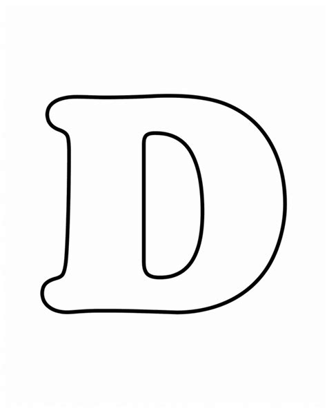 printable alphabet clipart letters black  white pic dink