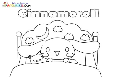 kitty cinnamoroll coloring pages