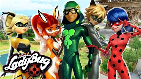 miraculous ladybug cat noir  characters  forms youtube