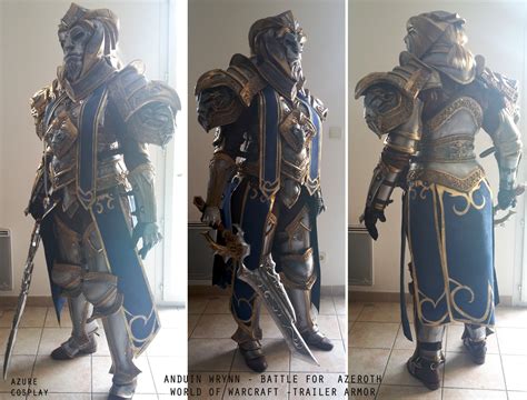 azure cosplay on twitter anduin wrynn first test with the full