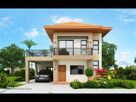 beautiful  story house plan  pnoy  plans youtube