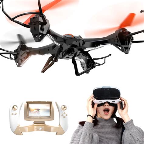 fast trak wifi rc quadcopter drone  hd camera vr  view fpv function  ch  axis