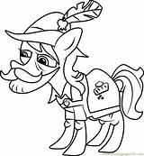 Coloring Strudel Apple Pony Friendship Magic Little Pages Coloringpages101 sketch template