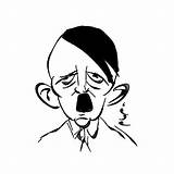 Hitler Caricature Caricatures Marques Nuno sketch template
