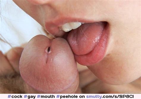gay mouth peehole sperm precum prettymouth tongue