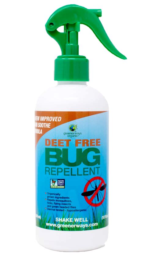 greenerways usda organic natural insect repellent