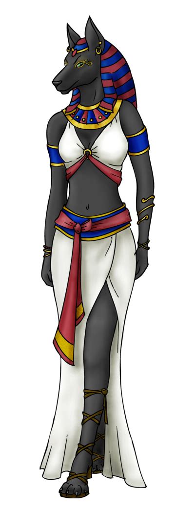 The Goddess Anubis By Pyrotaku On Deviantart