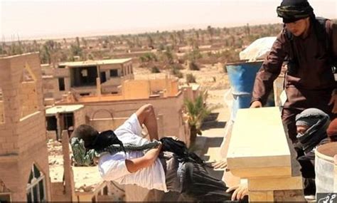 Isis Execute Gay Men By Throwing Them From A Roof And Stoning Them