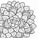 Coloring Pages Printable Mandala Lotus Sheets sketch template