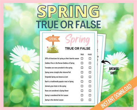 test  knowledge   spring trivia questions littlehaloj