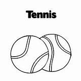 Tennis Pages Coloring Ball Printable Online Momjunction Color Sheets sketch template