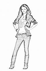 Coloring Pages Victorious Icarly Printables Kids Victoria Printable Color Getcolorings Getdrawings sketch template