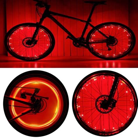 bolcom wielverlichting set van  led verlichting fiets spaak verlichting wiel