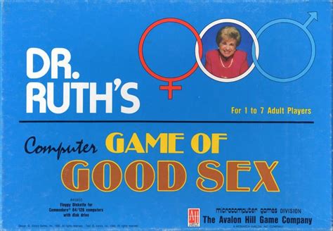 Dr Ruth S Computer Game Of Good Sex For Apple Ii 1986