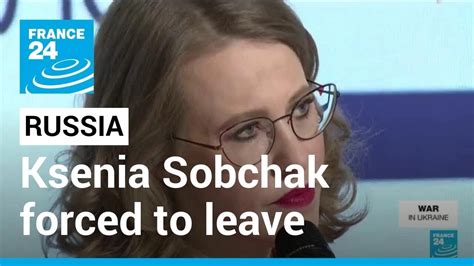 Russian Tv Personality Ksenia Sobchak Flees To Lithuania • France 24