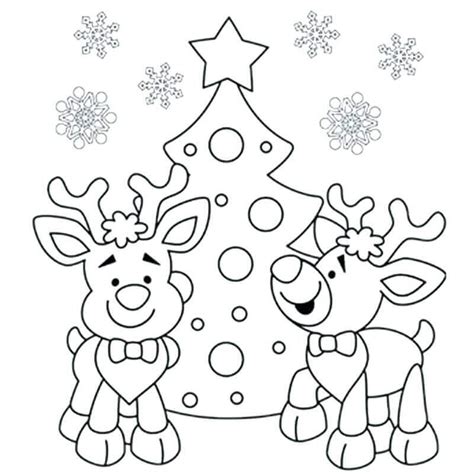 christmas coloring pages  preschoolers printable