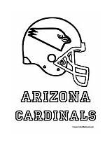 Coloring Cardinals Football Pages Arizona Nfl Sports Book Color Colormegood Sheets Teams Kids Choose Board sketch template