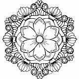 Flower August Garden Coloring Pages sketch template