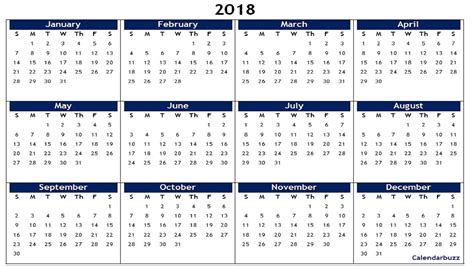 printable yearly calendar  boxes calendar printables  blank
