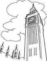 Ben Big Coloring Pages London England sketch template