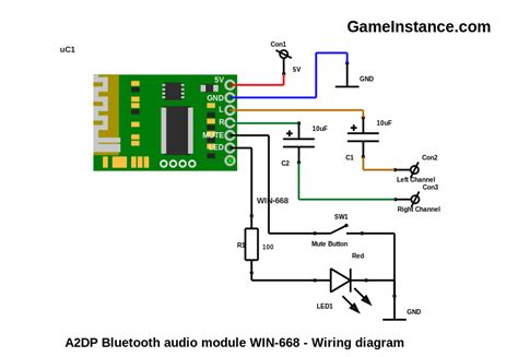 gameinstancecom bluetooth audio receiver  cthn chip  designated win