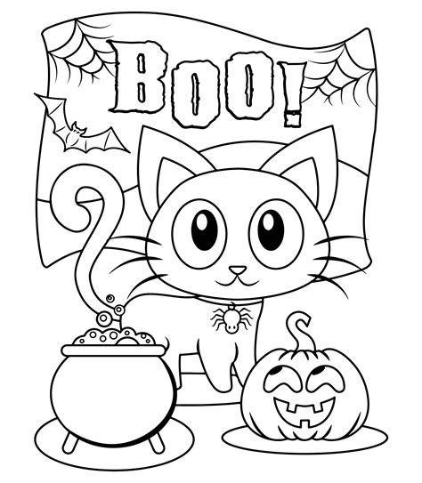 printable halloween activity pages