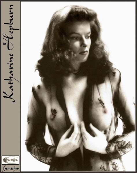 katharine hepburn nude