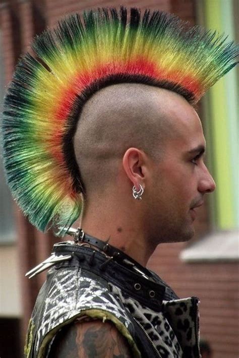 Punk Hairstyles For Men Punk Mohawk Punk Hair Hair Styles