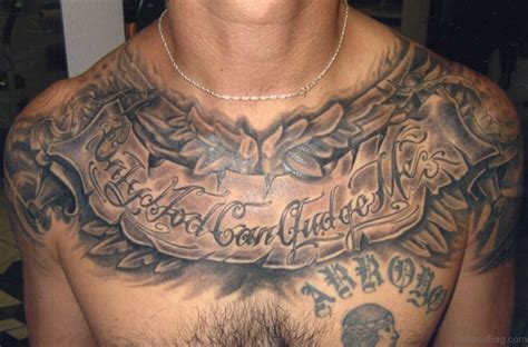 fantastic chest tattoos  men