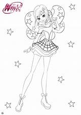 Winx Cosmix Tecna Youloveit Colouring sketch template