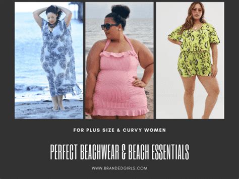 20 Gorgeous Beachwear Outfits For Plus Size Ladies This Year
