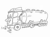 Camion Coloriage Camions Coloriages Transports Citerne Gulli sketch template