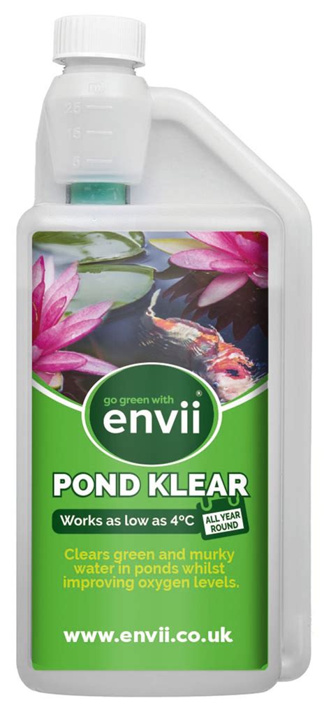 envii pond klear green pond water treatment envii
