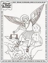 Catholic Feast Archangel Crafts Raphael Patron Paratrooper sketch template