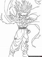 Gohan Ssj2 Getdrawings Espero Aya Lineart Imagenes Choisir Tableau sketch template