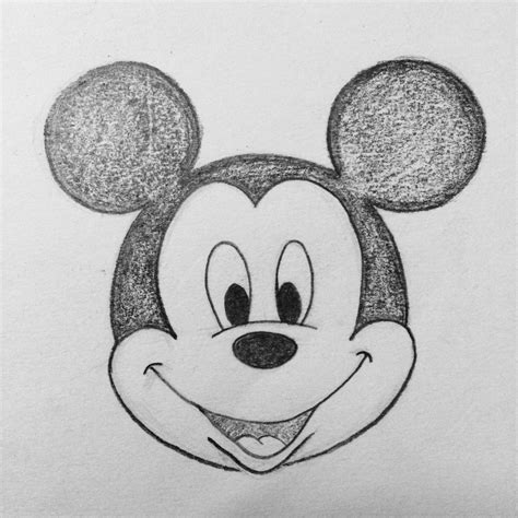 easy sketch pencil easy sketch mickey mouse drawing