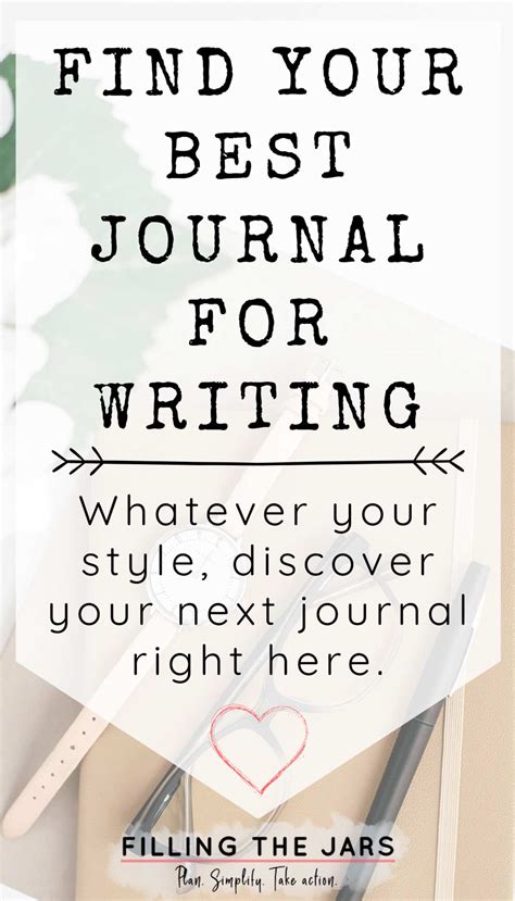 journals  writing  top picks   filling  jars